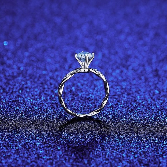 1ct. t.w. Diamond Engagement Ring - Picture 4 of 14